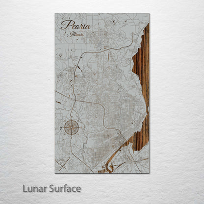 Peoria, Illinois Street Map