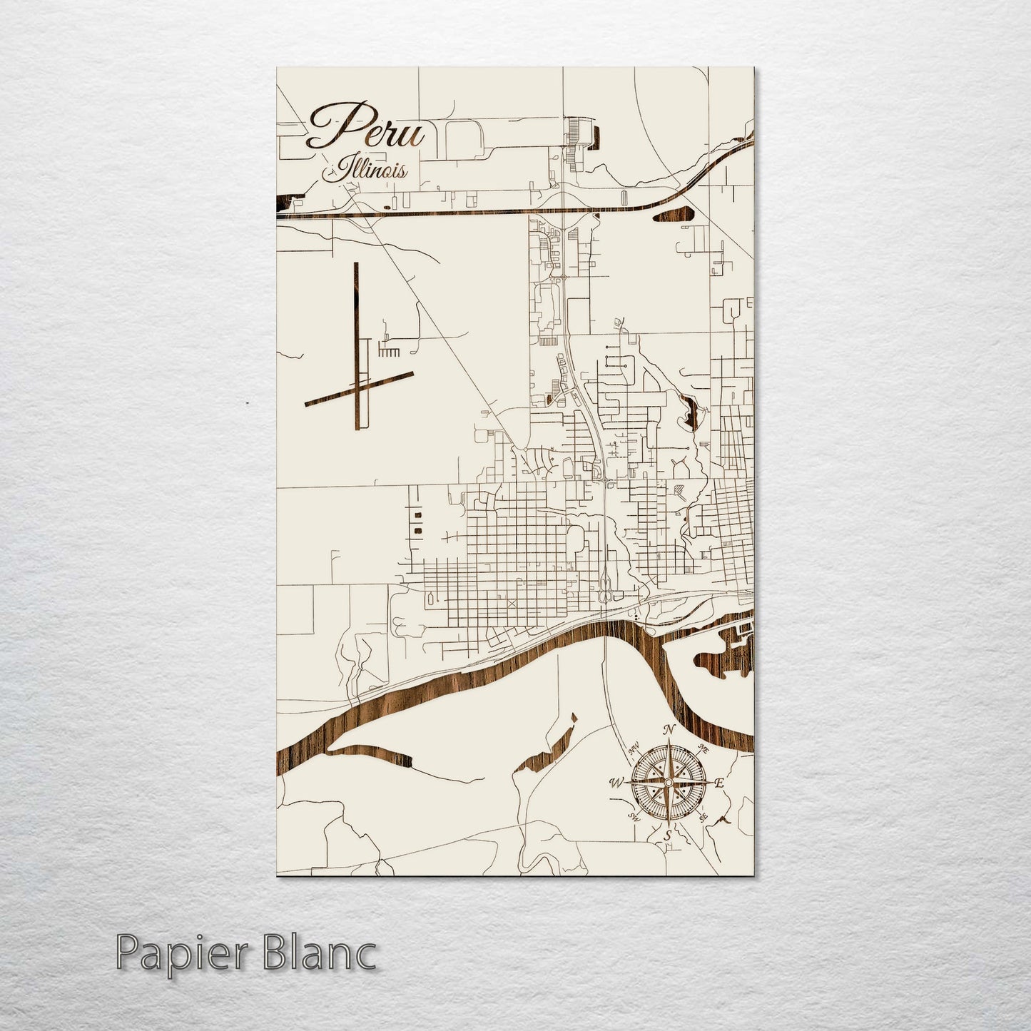 Peru, Illinois Street Map