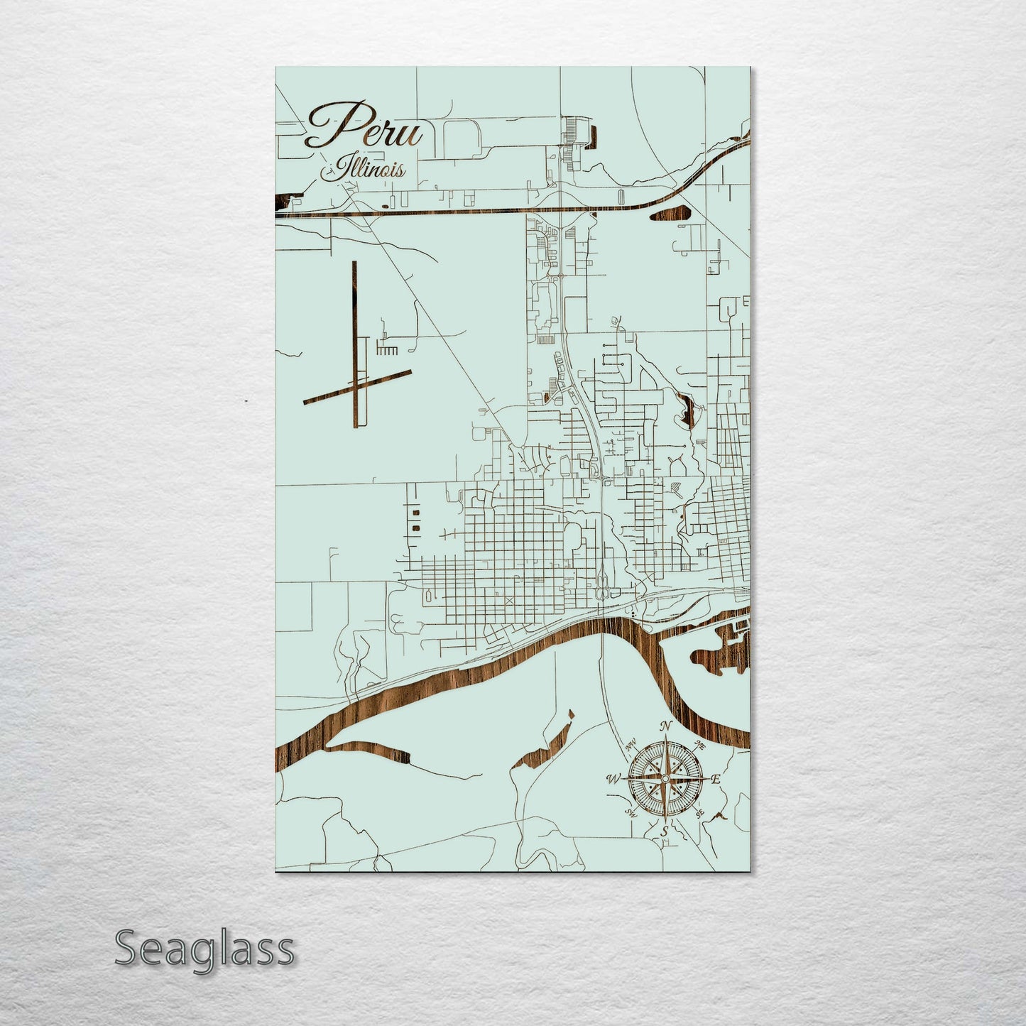 Peru, Illinois Street Map