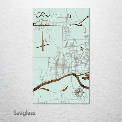 Peru, Illinois Street Map