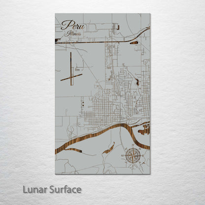 Peru, Illinois Street Map