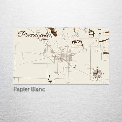 Pinckneyville, Illinois Street Map