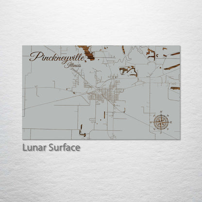 Pinckneyville, Illinois Street Map