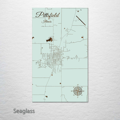 Pittsfield, Illinois Street Map
