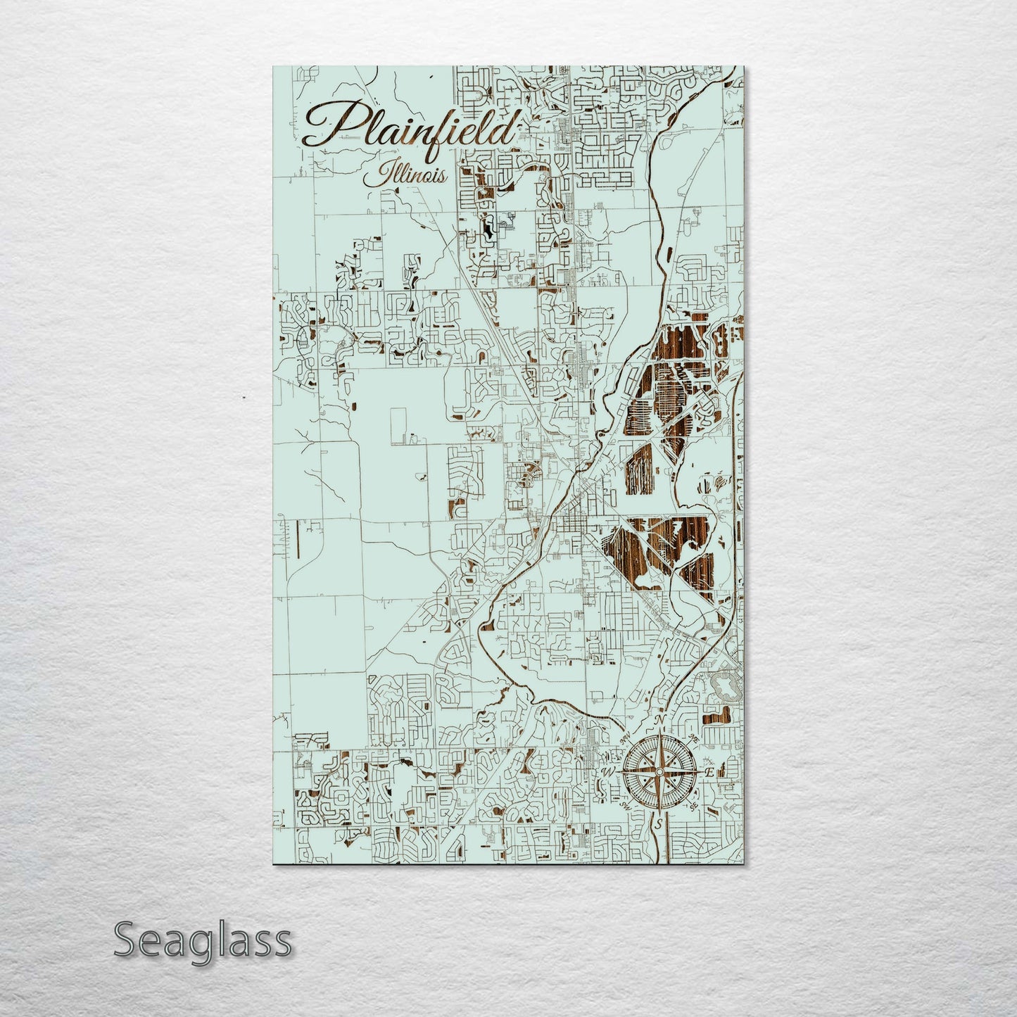 Plainfield, Illinois Street Map