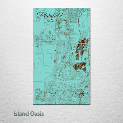 Plainfield, Illinois Street Map