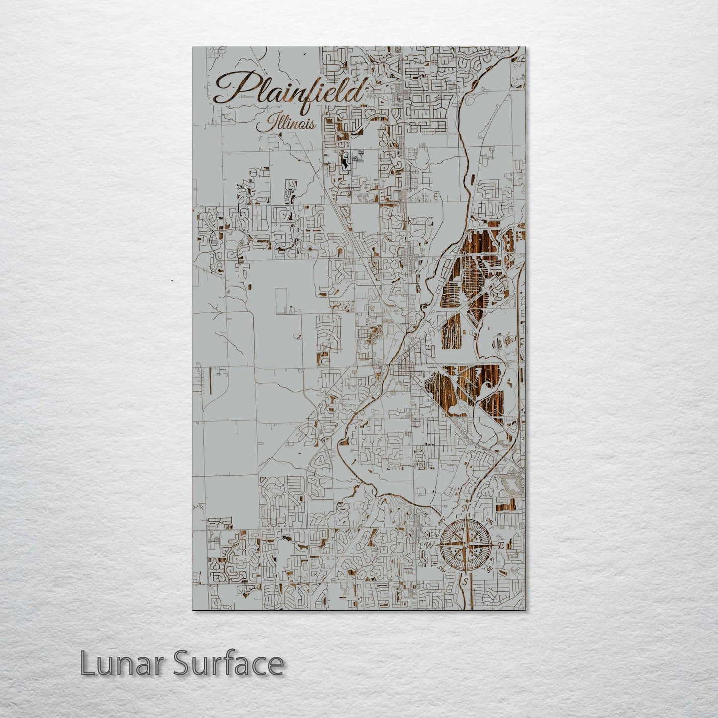 Plainfield, Illinois Street Map