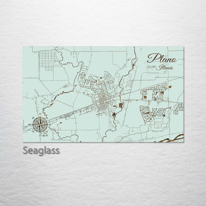 Plano, Illinois Street Map