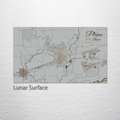 Plano, Illinois Street Map