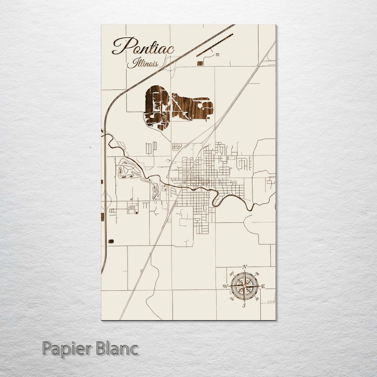 Pontiac, Illinois Street Map