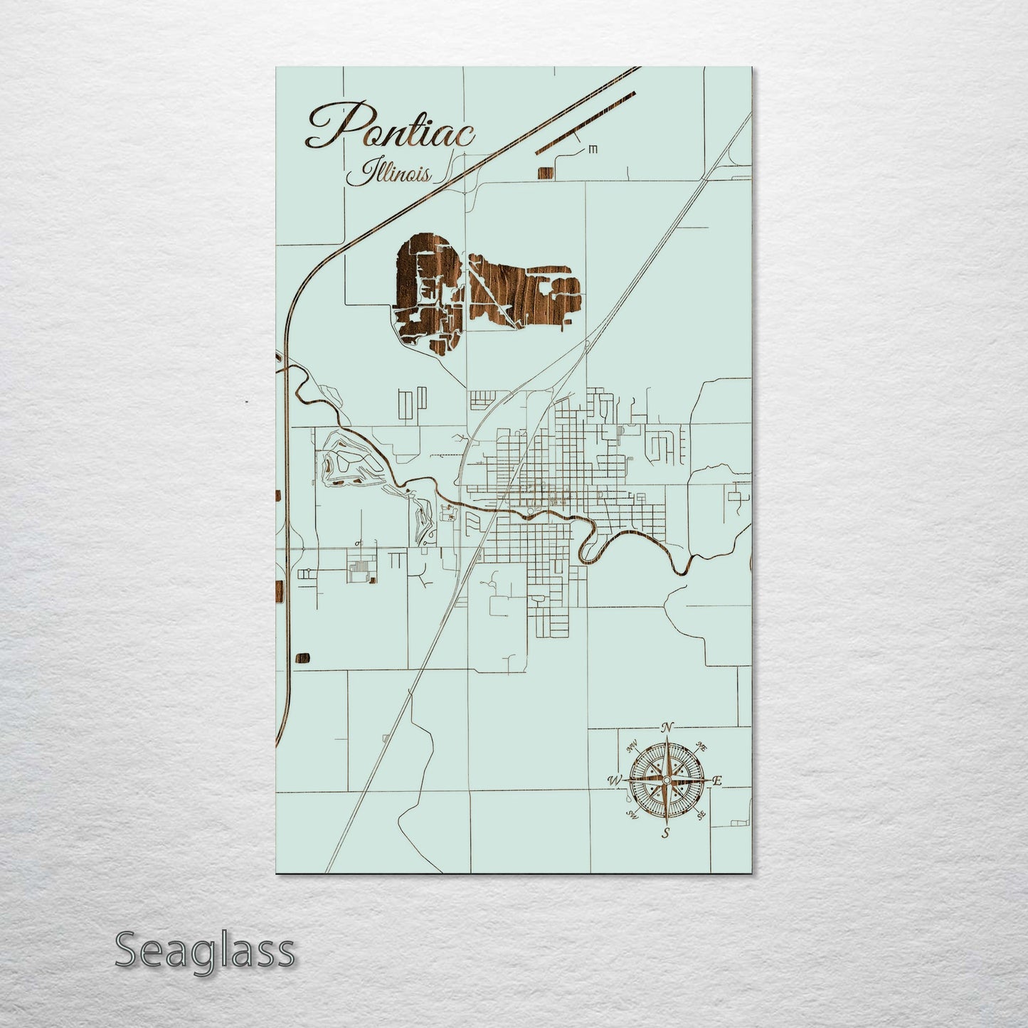 Pontiac, Illinois Street Map