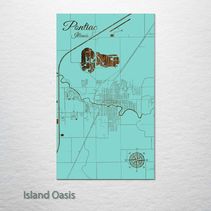 Pontiac, Illinois Street Map