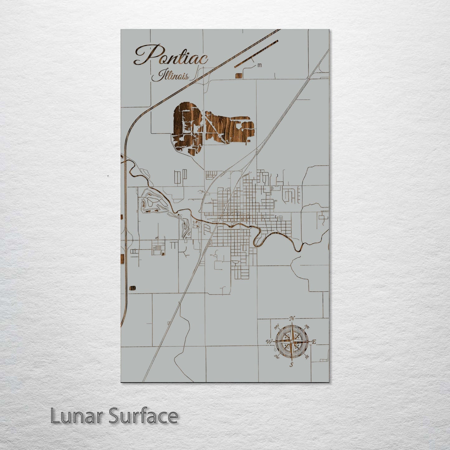 Pontiac, Illinois Street Map