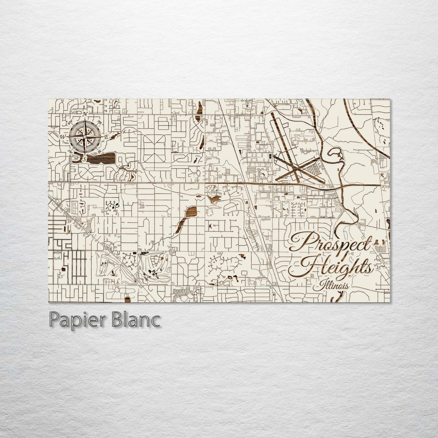 Prospect Heights, Illinois Street Map