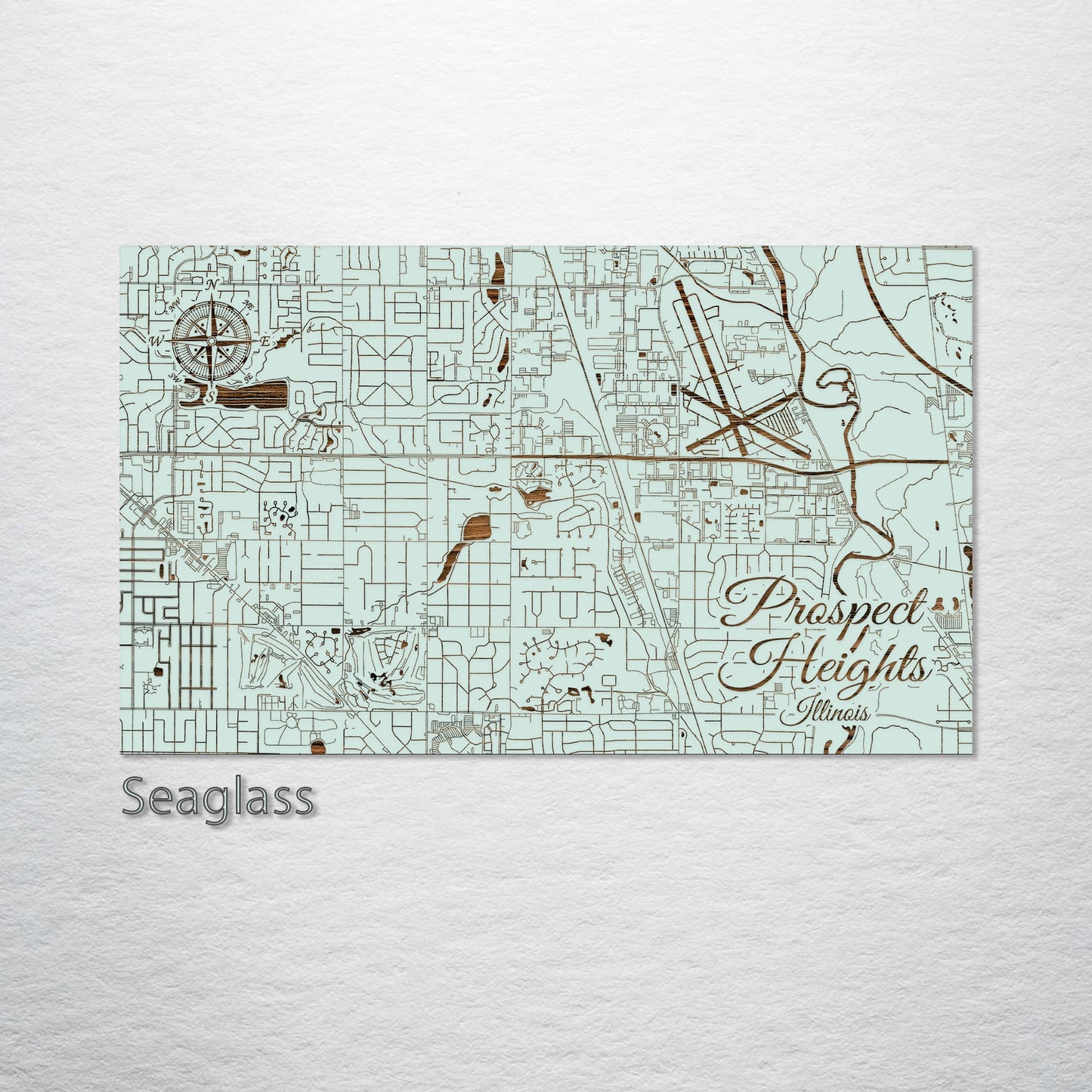 Prospect Heights, Illinois Street Map