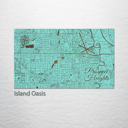 Prospect Heights, Illinois Street Map