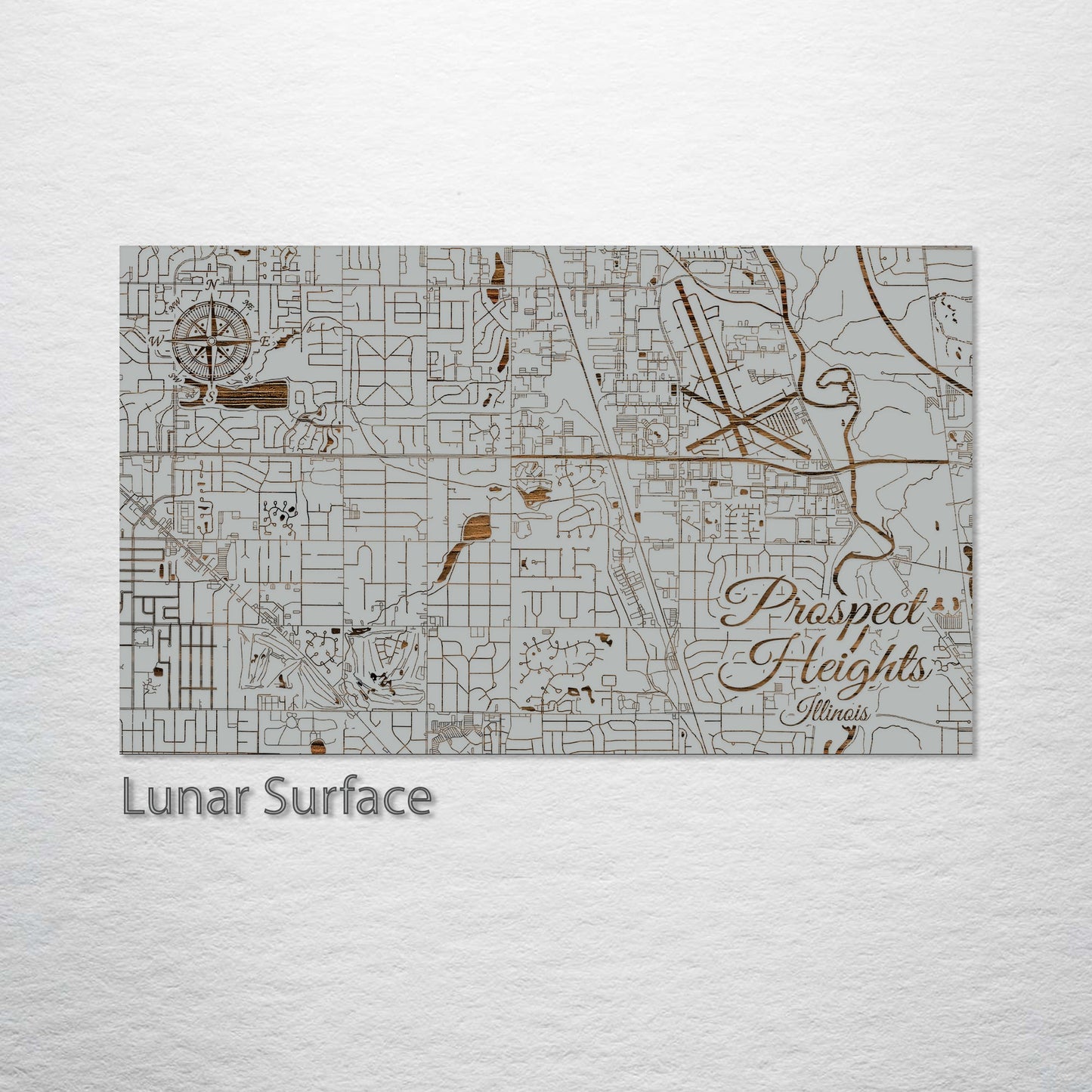 Prospect Heights, Illinois Street Map