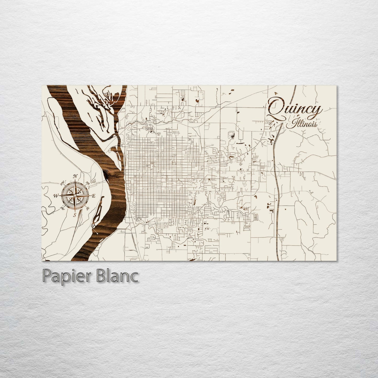 Quincy, Illinois Street Map