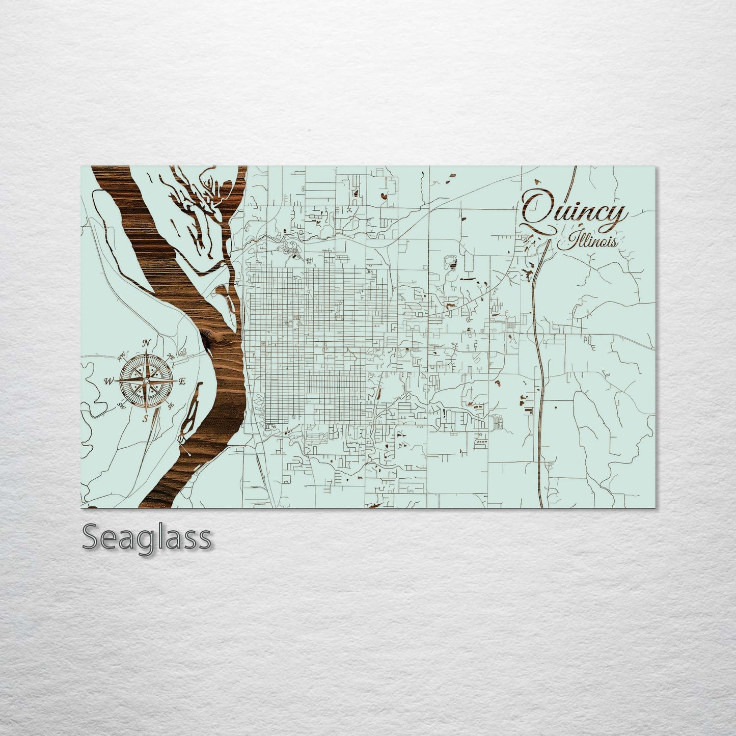 Quincy, Illinois Street Map