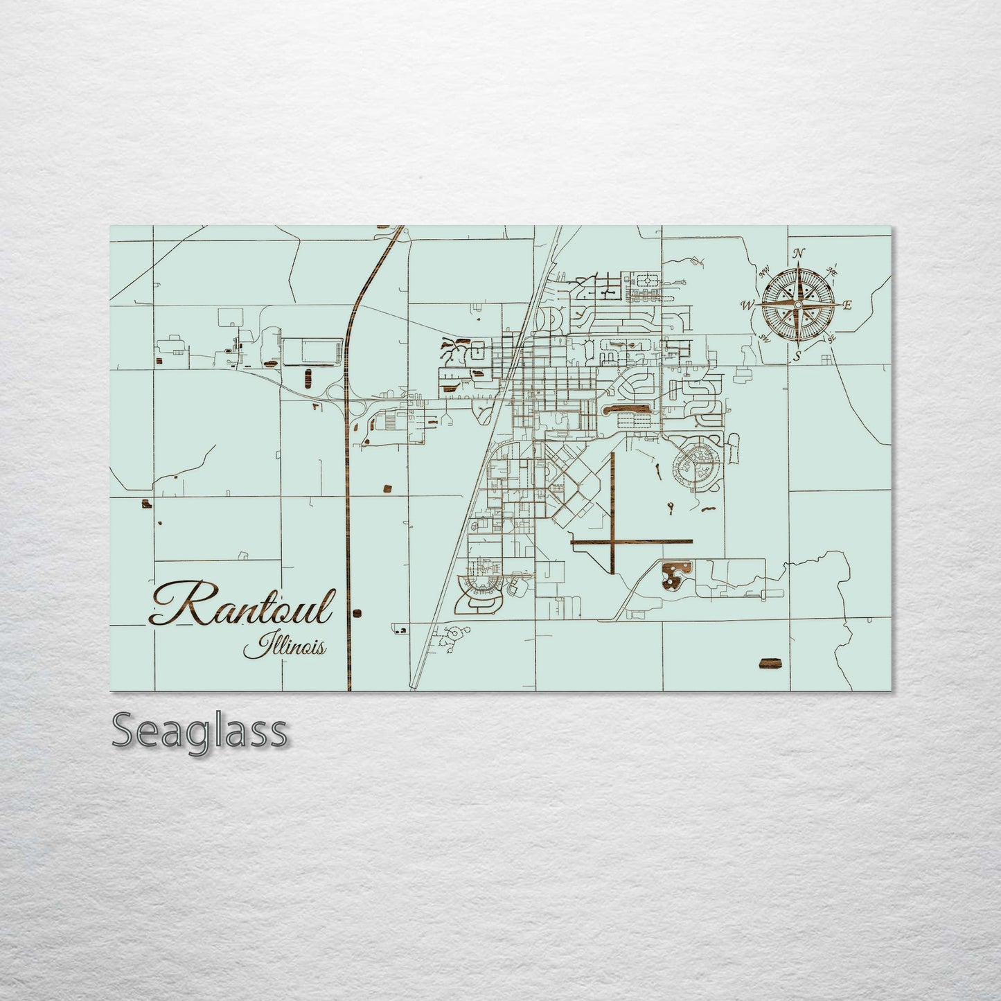 Rantoul, Illinois Street Map