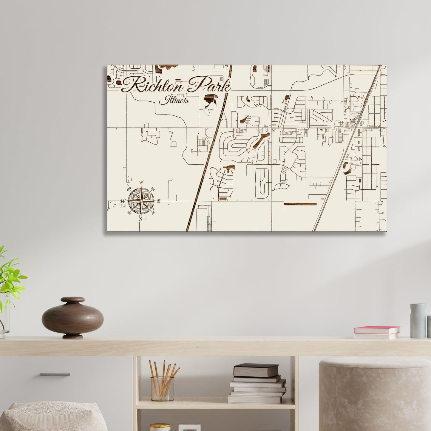 Richton Park, Illinois Street Map