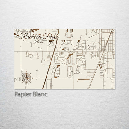 Richton Park, Illinois Street Map