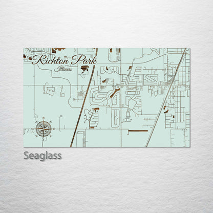 Richton Park, Illinois Street Map