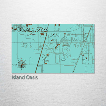 Richton Park, Illinois Street Map