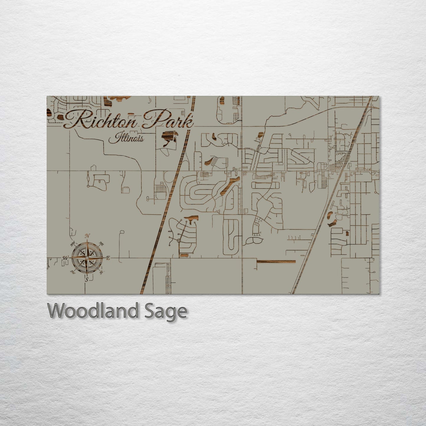 Richton Park, Illinois Street Map