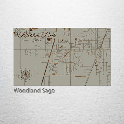 Richton Park, Illinois Street Map