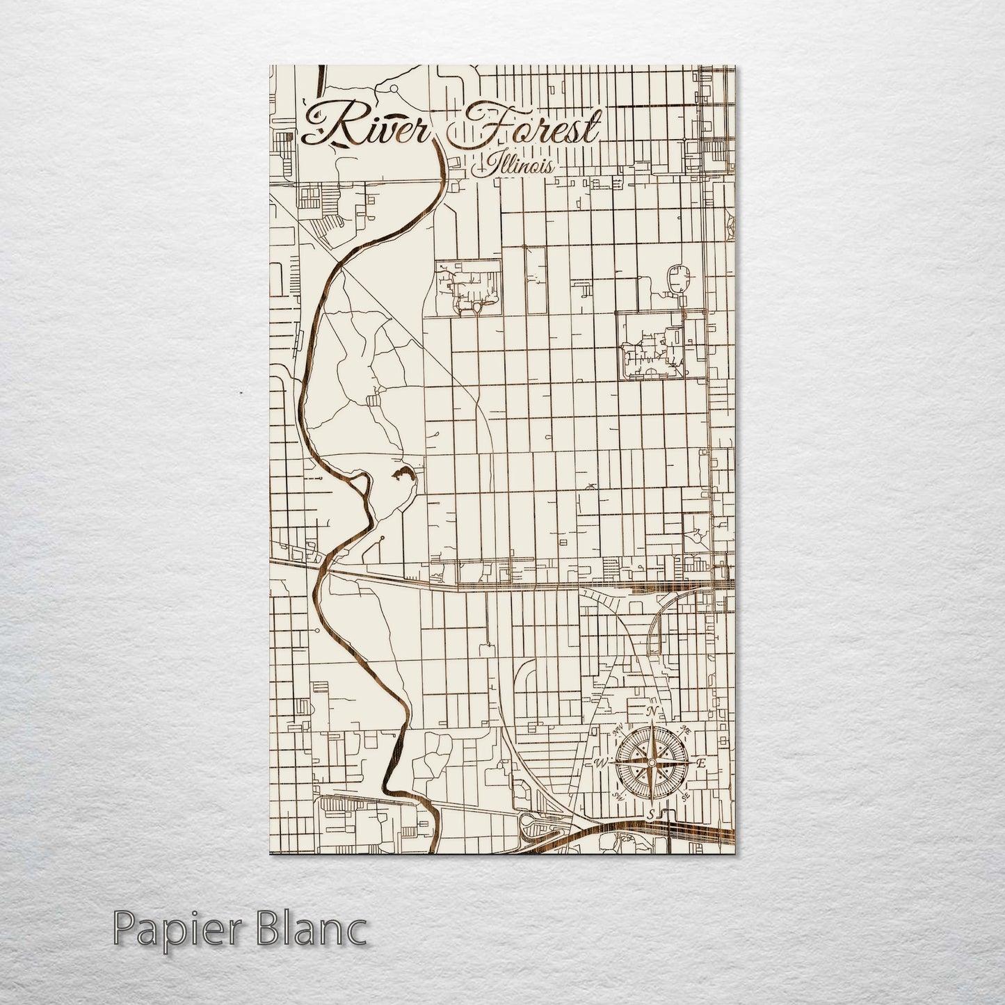 River Forest, Illinois Street Map