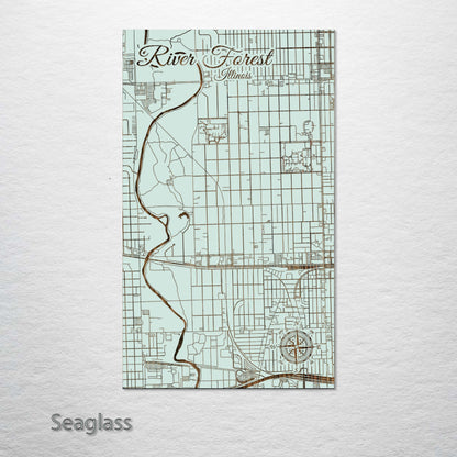 River Forest, Illinois Street Map