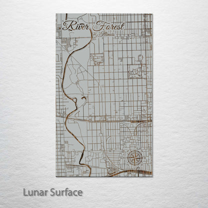 River Forest, Illinois Street Map