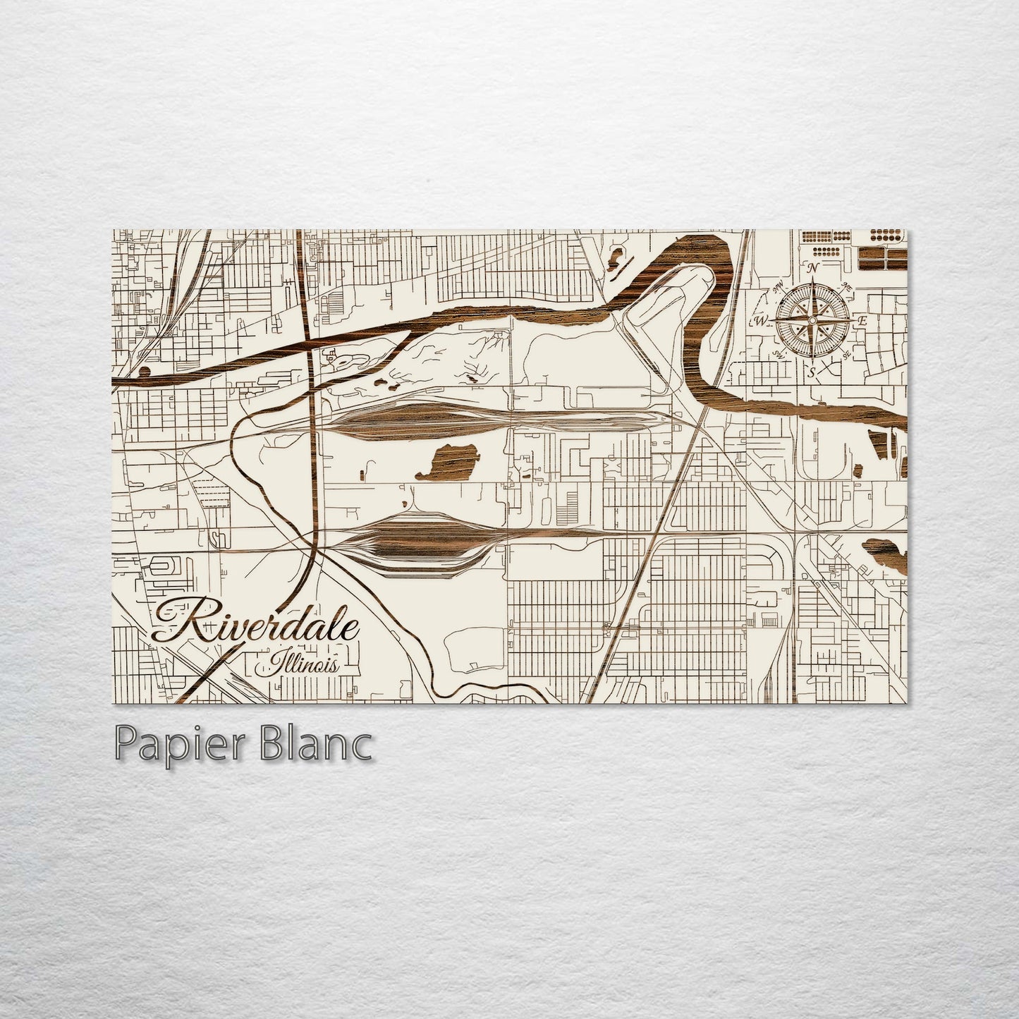 Riverdale, Illinois Street Map