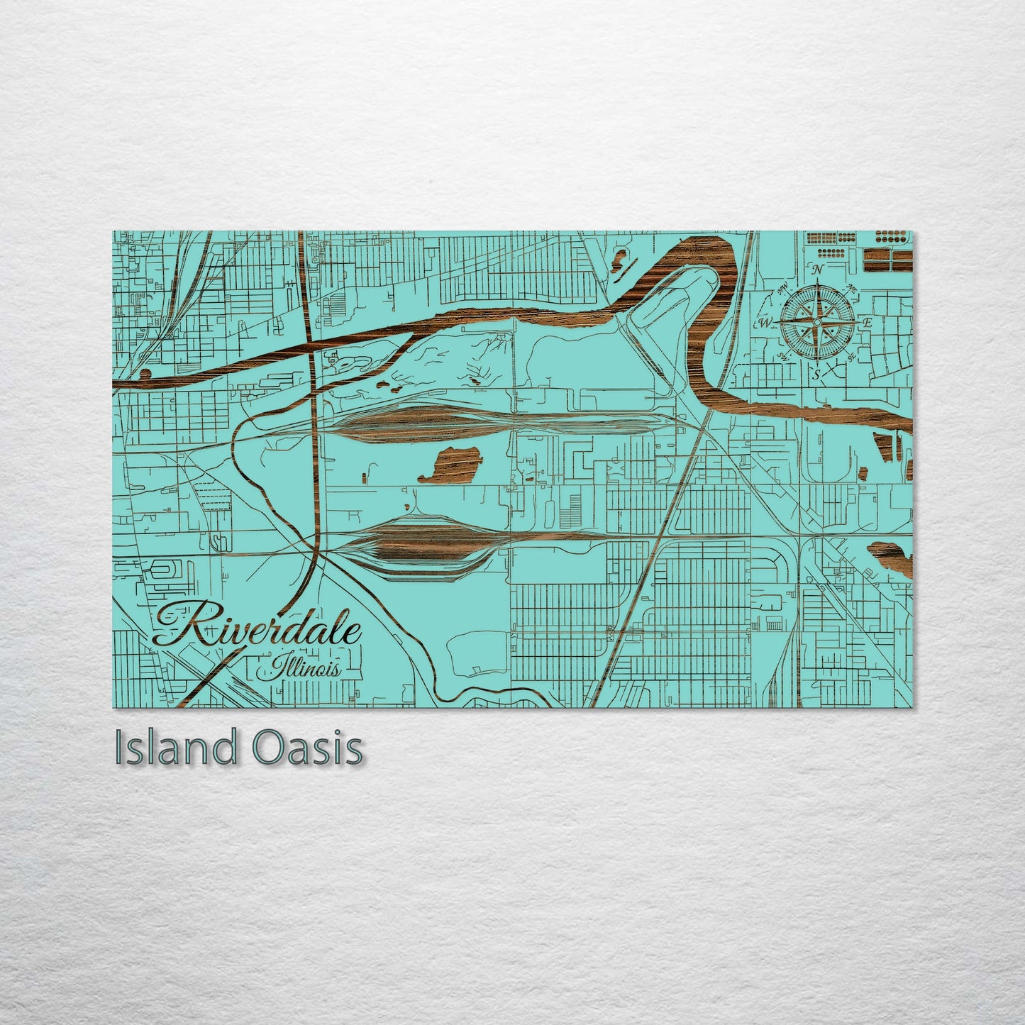 Riverdale, Illinois Street Map