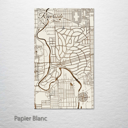Riverside, Illinois Street Map
