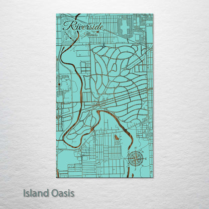 Riverside, Illinois Street Map