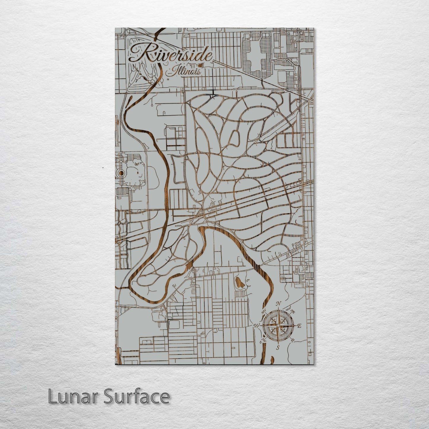 Riverside, Illinois Street Map