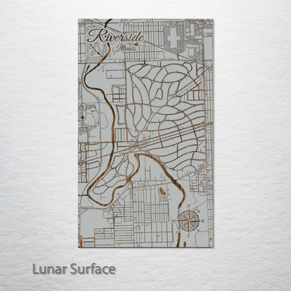 Riverside, Illinois Street Map