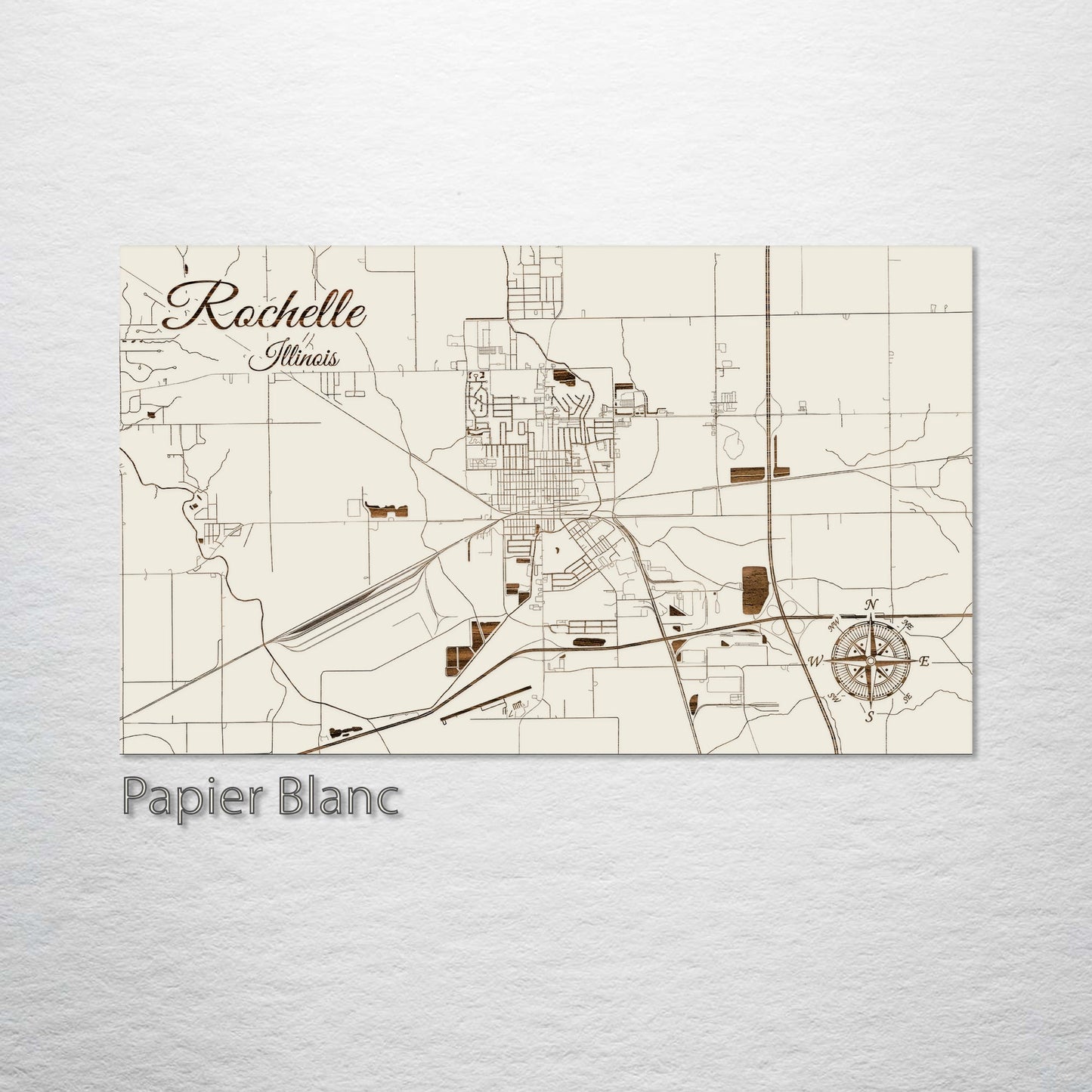 Rochelle, Illinois Street Map