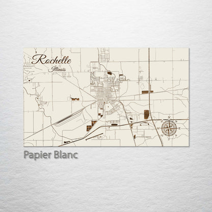 Rochelle, Illinois Street Map