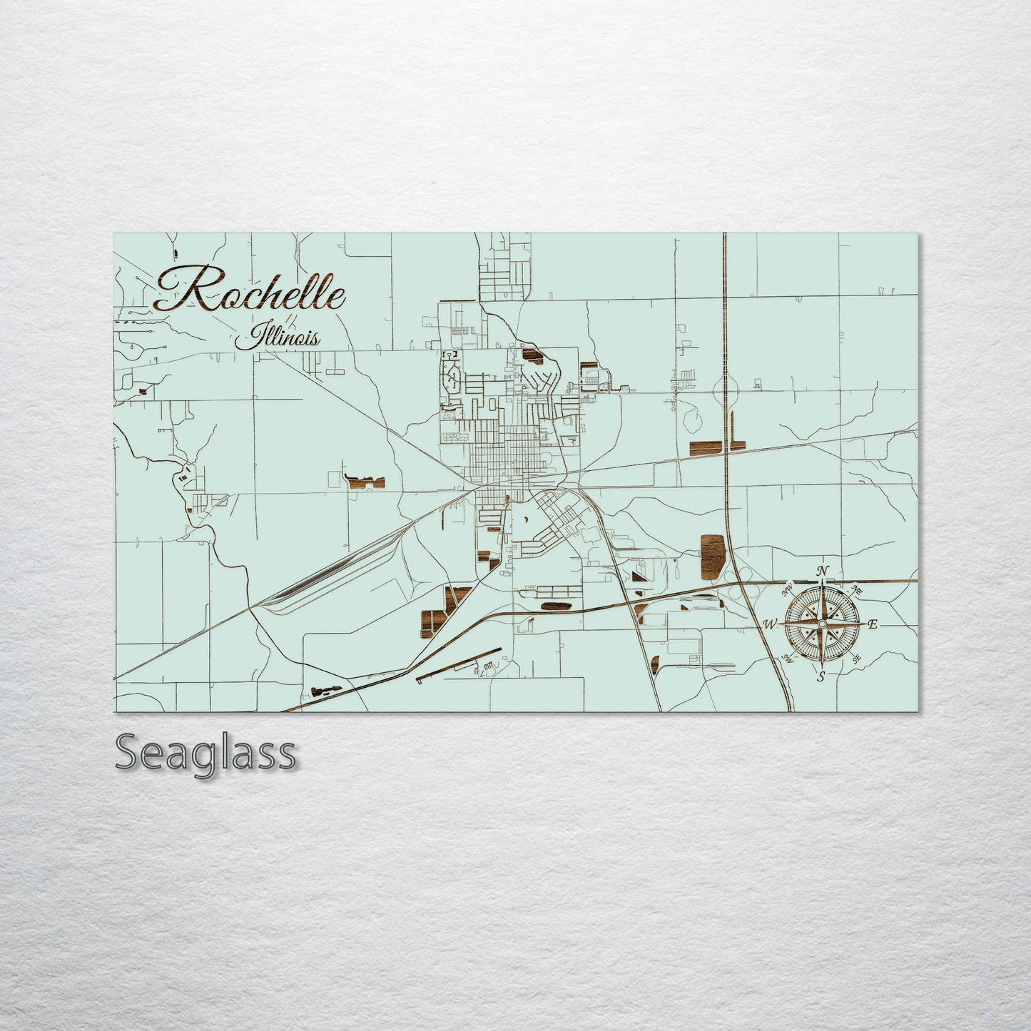 Rochelle, Illinois Street Map