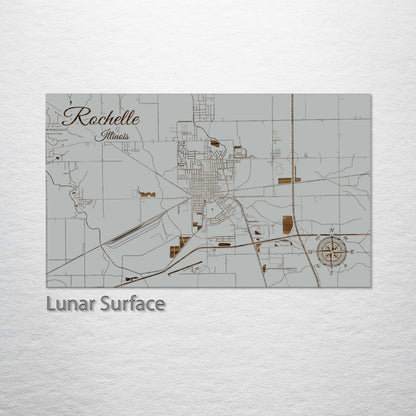 Rochelle, Illinois Street Map