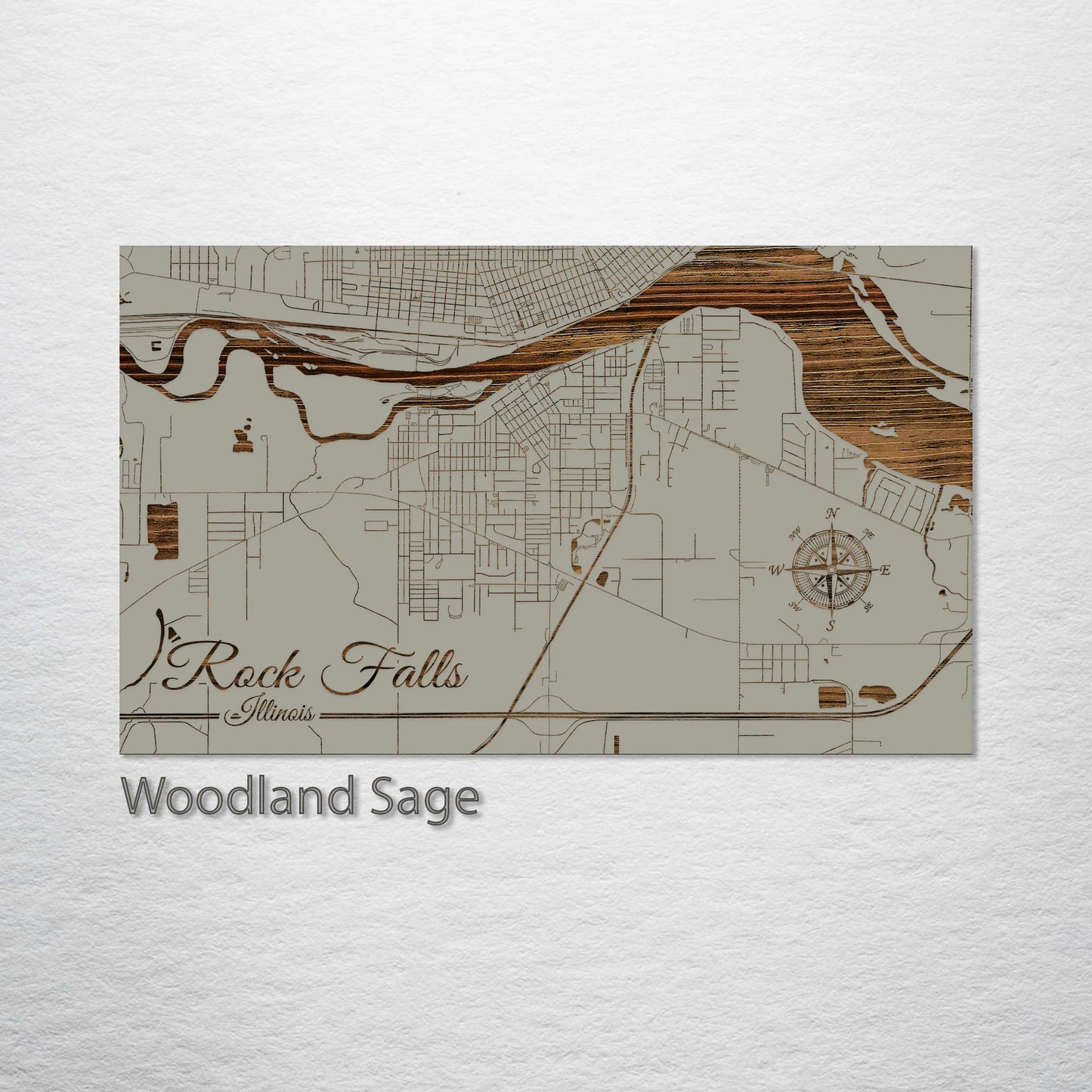 Rock Falls, Illinois Street Map