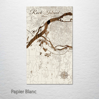 Rock Island, Illinois Street Map