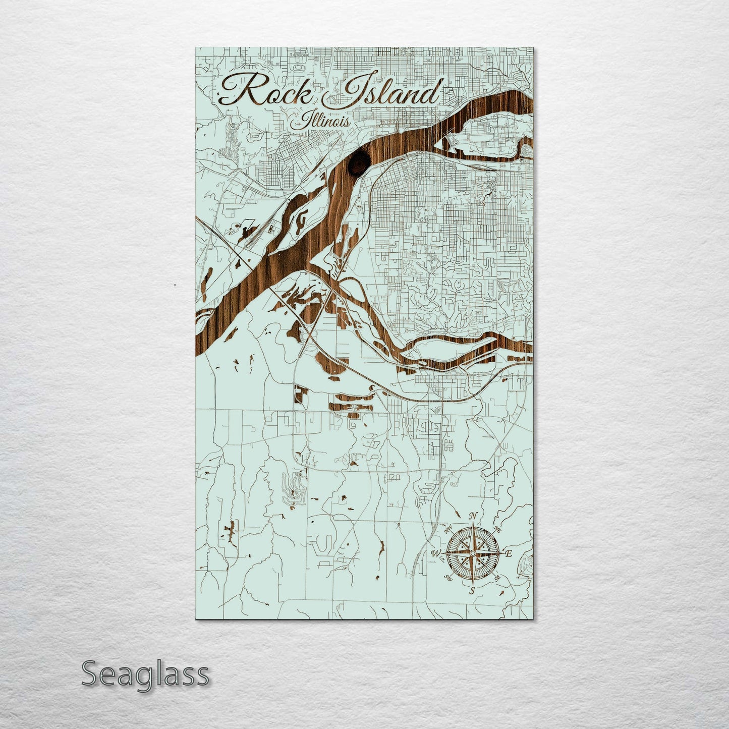 Rock Island, Illinois Street Map