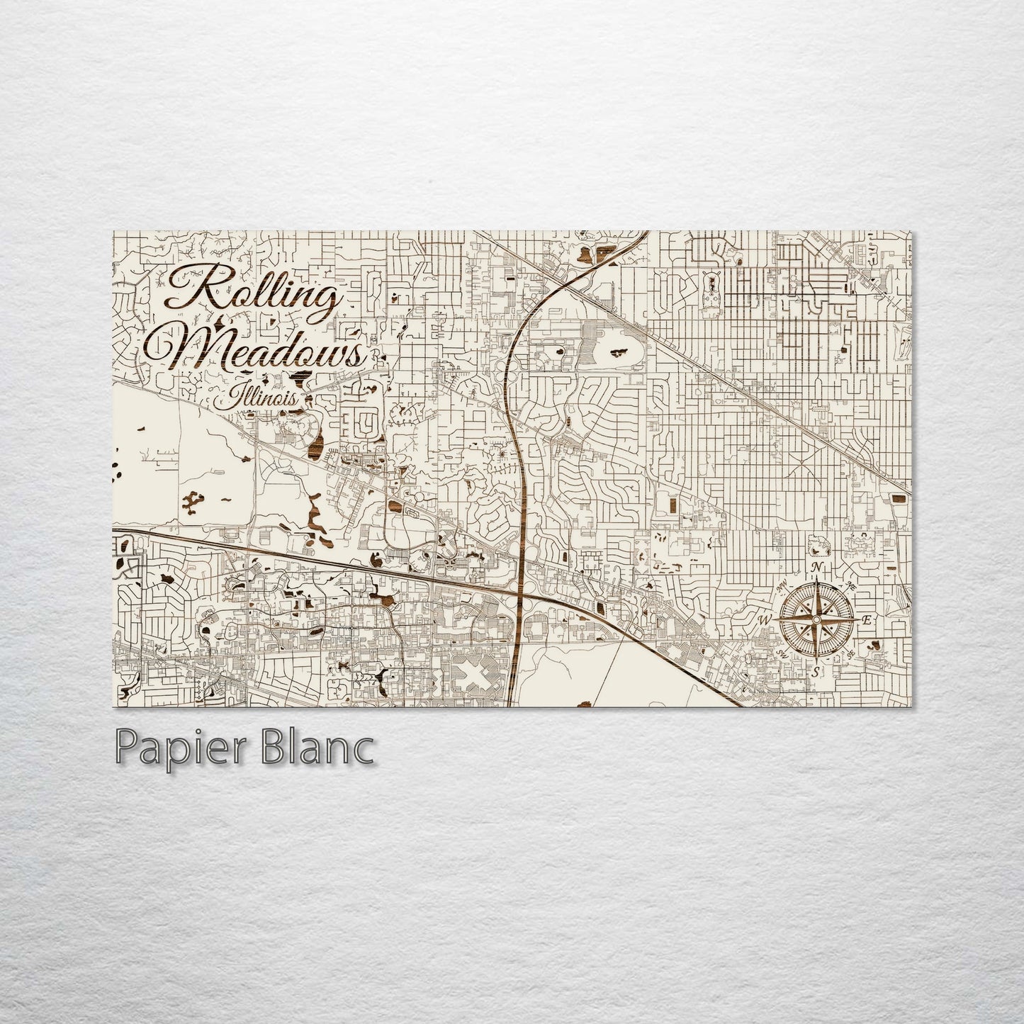 Rolling Meadows, Illinois Street Map