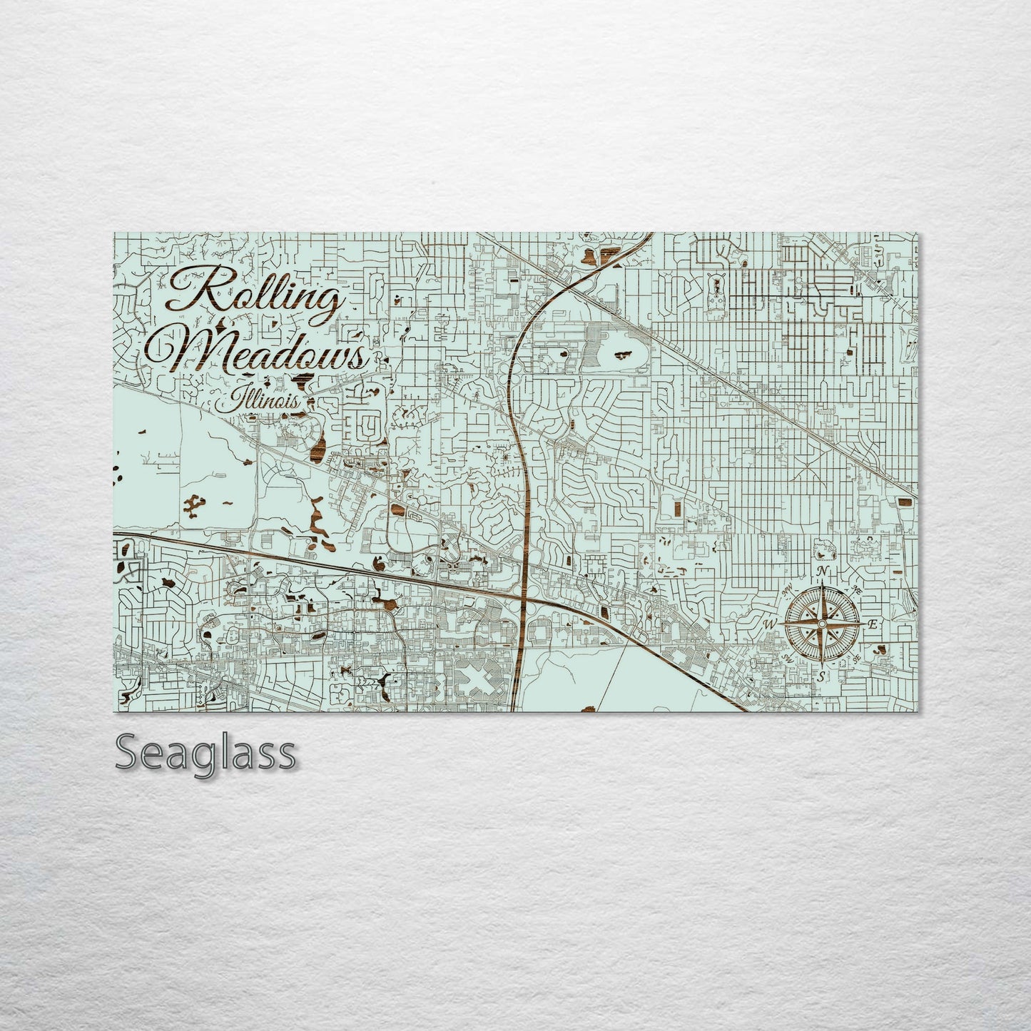 Rolling Meadows, Illinois Street Map