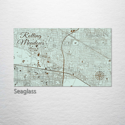 Rolling Meadows, Illinois Street Map
