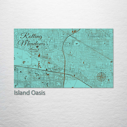 Rolling Meadows, Illinois Street Map